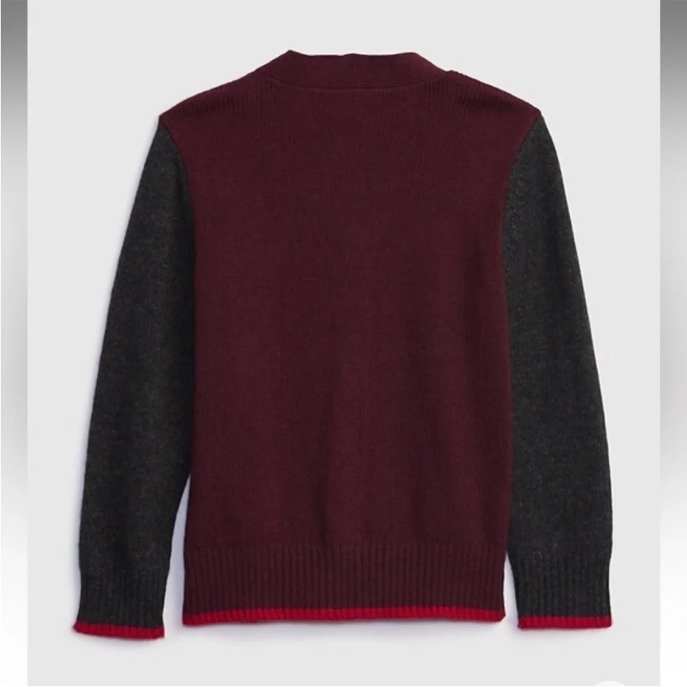 GAP, sweater cardigan , Color plum pudding purple, 2 years